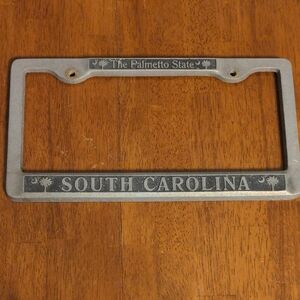 5 Items For $20. South Carolina License Plate Frame